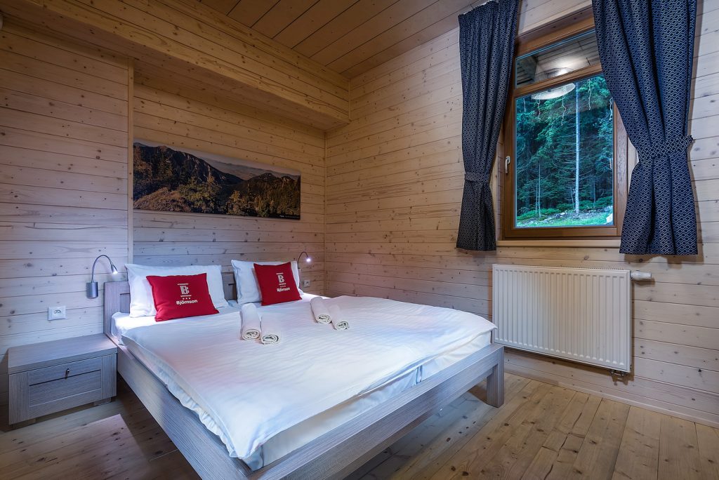 Hlavná chata Björnson - Štandardná izba s výhľadom na les v Jasnej