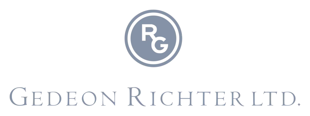 Logo spoločnosti Gedeon Richter