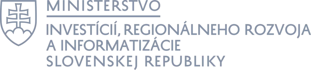 Logo spoločnosti Ministerstvo Investícií, regionálneho rozvoja a informatizácie SR