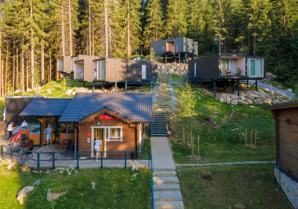 Björnson Tree Houses Accommodations in the Low Tatras