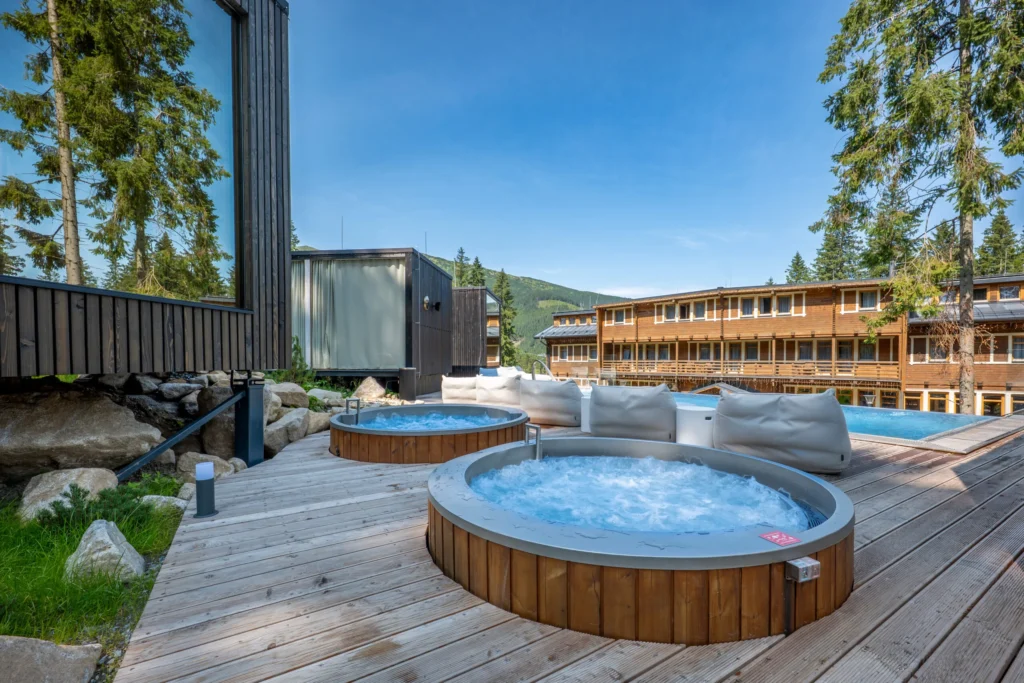Centrum wellness z jacuzzi