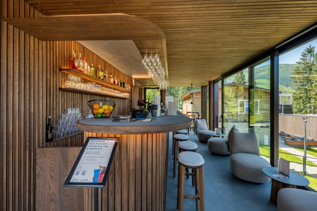 Recepcja centrum wellness