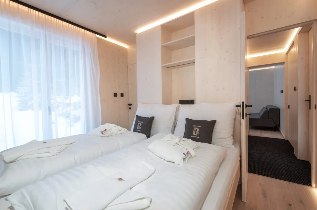 Ubytovanie v Tree Houses - apartmány v Jasnej